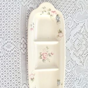 Pfaltzgraff Tea Rose Relish Dish